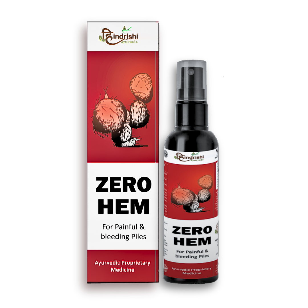 Hindrishi Zero Hem: Piles Care Combo: Fast & Effective Relief from Piles Pain, Swelling, and Itching