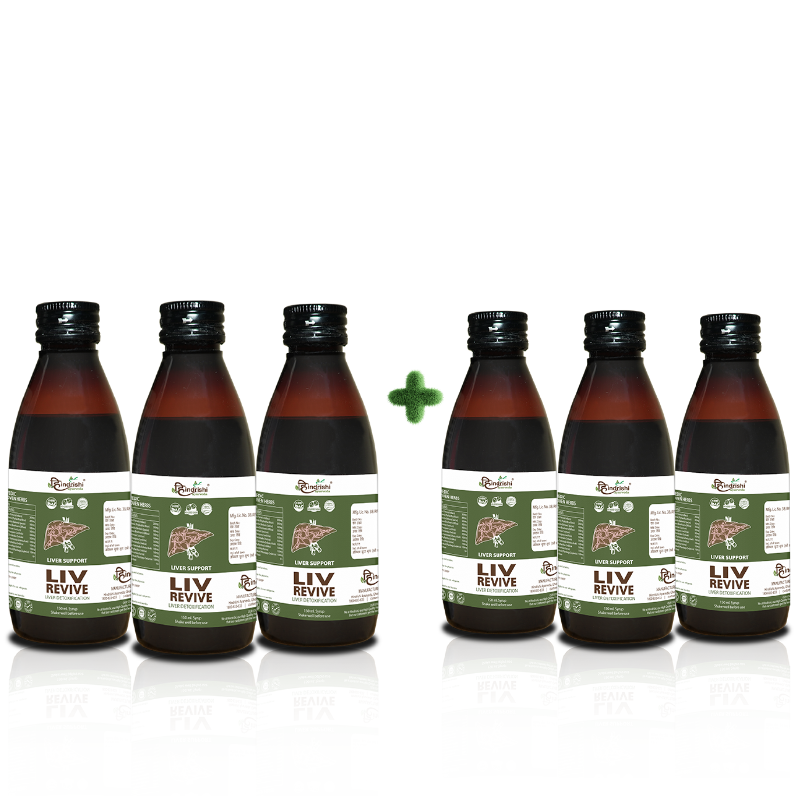 Liv-Revive Syrup 150ml Each Bottle
